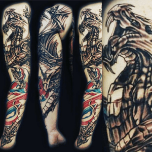 3 day sleeve i did on a client from Englad.