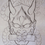 Might have found another #dreamtattoo #oni #yokai #mask #japanese 