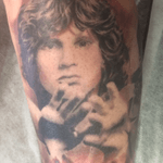 Jim Morrison by Jarrad Johl https://www.facebook.com/TattoosandartbyJarrad #inked #inkedup #inkedgirl #tattooedprincess #inked4life #tattooedgirlsofinstagram #needanothertattoo #tattooedandproud #mybloodcolourisink #realisim #blackandgrey #27club #JimMorrison #thedoors 