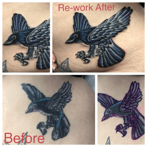 Rework of an old tattoo 