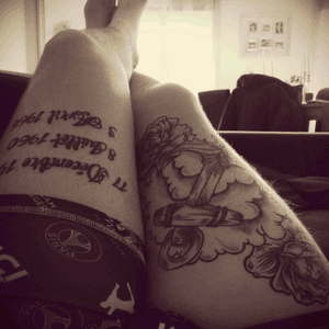 My legs !!! #tattoo #legs 