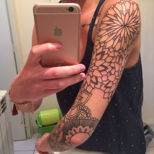 #ornamental #arm #mandala #mandalatattoo 