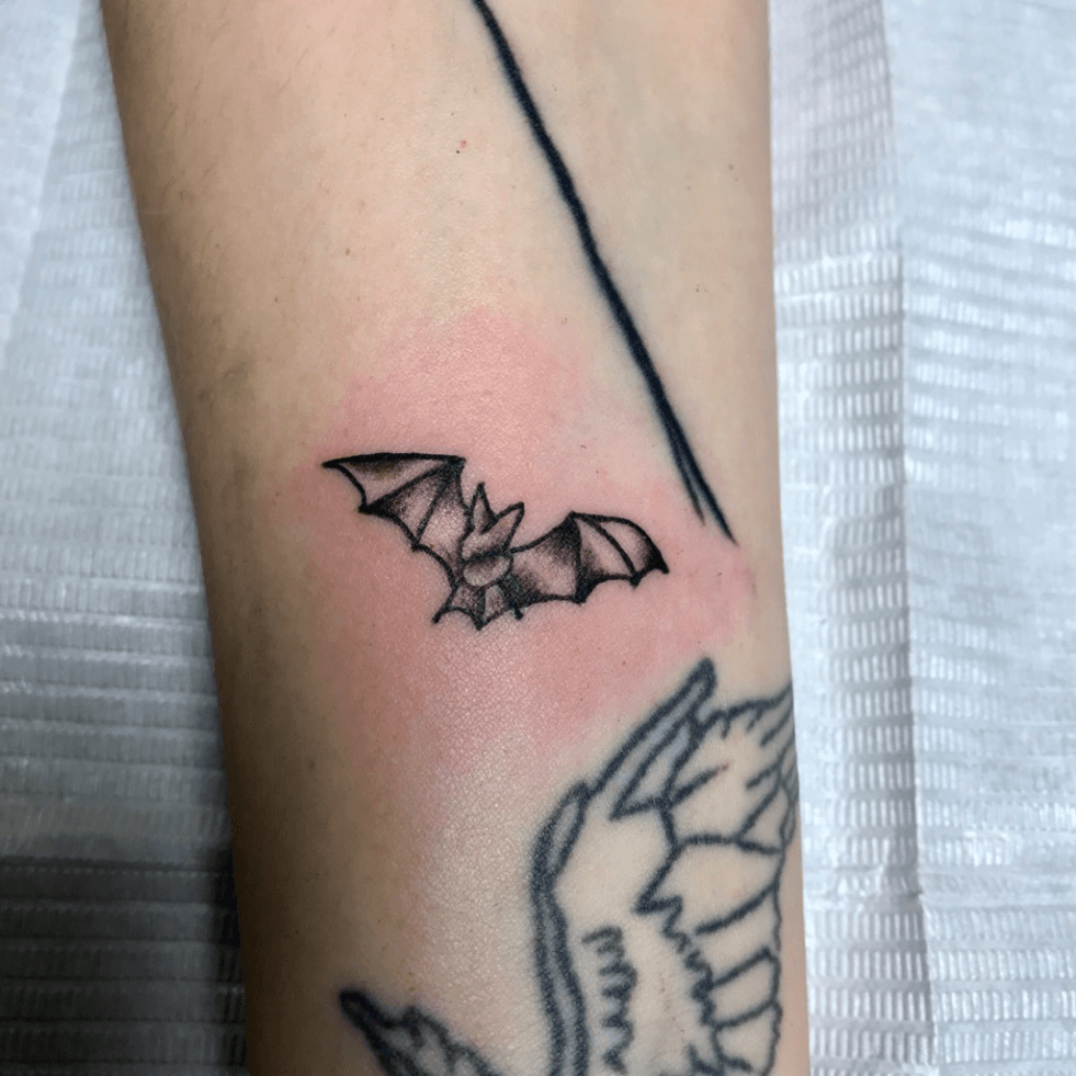 Untitled  Flash tattoo Traditional tattoo sleeve Bat tattoo