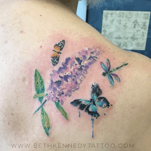Butterfly Bush by Beth Kennedy