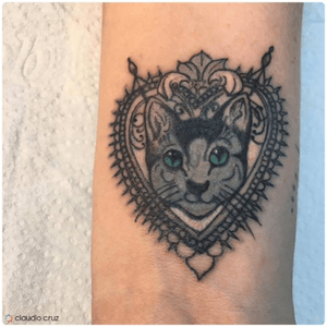 Tattoo - 21/12/2016 - #art #artwork #draw #drawing #design #desenho #ink #inked #paint #painting #tattooed #tattooing #tattooist #instatattoo #handcrafted #handmade #graphics #catlovers #love #cat #013 #nofilter #tattoodo #claudiocruz #coverup