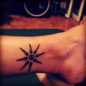 #sun#tattoo#black#madebymyself 😁👌😎