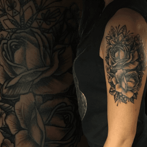 #tattoo #tattooed #ink #inked #blackwork #art #tattooart #flower #flowertattoo #mandala #mandalatattoo #girlytattoo #czechrepublic #pavluss