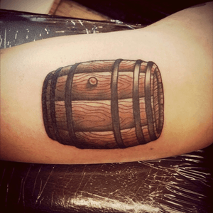 A bourbon barrel...  Love bourbon? Well then you know good things come to those that wait...