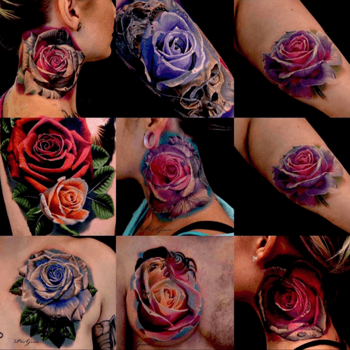 More of these flowers. Amazing! #roses #flowers #hyperealism 