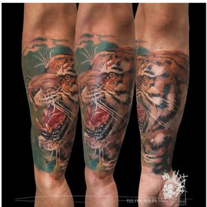 #tiger #realistictattoo #tattoo2me #tattoo #tattoostudioyorick 