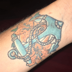 #wrist #anchor #coverup #coveruptattoo #staygrounded #anchored 