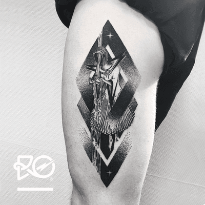 By RO. Robert Pavez • Tears of the Universe • Studio Nice Tattoo • Stockholm - Sweden 2017 • #engraving #dotwork #etching #dot #linework #geometric #ro #blackwork #blackworktattoo #blackandgrey #black #tattoo 