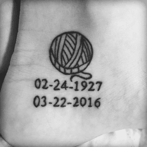 For my great-grandmother.  #rememberance Also done at #OakCity in #Raleigh #NC 