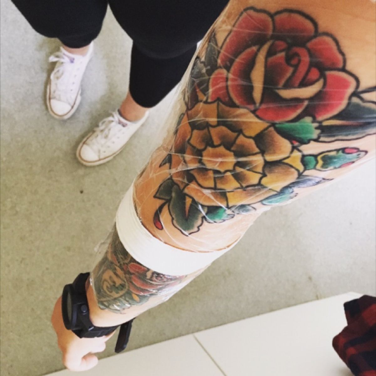 Tattoo uploaded by Lauren • Golden shellback done at tahiti felix in