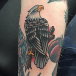 Eagle #traditional #traditionaltattoo #eagle #lovehatenewyork #tattoosbyrodrigocanteras 