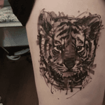 #Markered style #Tiger cub by Ael Lim