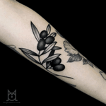 From our last flash day!🌿www.mojitotattoo.com #tattoo #toulouse #ink #mojitotattoo #olives #blacktattooart 