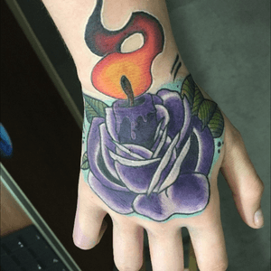 My hand piece done by Lucas Varner @ Ohio Custom Designs located in Huber Heights, OH 