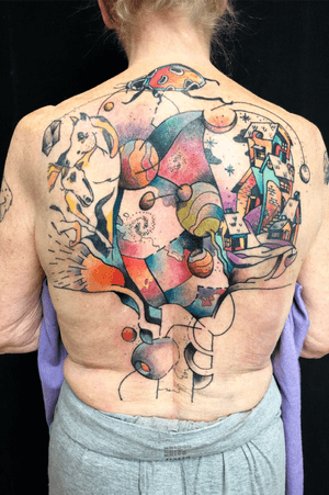 Space themed back piece by @bobhorrors 