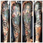 Rework and added onto this dragon #irezumi #tattoo #tattoos #japanese #japanesetattoo #dragon #dragontattooo #koitattoo #ink #inked #jktatts #australia #melbourne #tattoodo #sleeve 