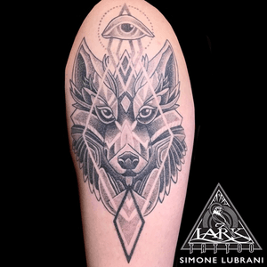Tattoo by Lark Tattoo artist Simone Lubrani.More of Simone’s work: https://www.larktattoo.com/long-island-team-homepage/simone-lubrani/.. . . .#blackwork #blackworktattoo #geometric #geometrictattoo #wolf #wolftattoo #dotwork #dotworktattoo #armtattoo #bng #bngtattoo #blackandgraytattoo #blackandgreytattoo #tattoo #tattoos #tat #tats #tatts #tatted #tattedup #tattoist #tattooed #inked #inkedup #ink #tattoooftheday #amazingink #bodyart #tattooig #tattoosofinstagram #instatats  #larktattoo #larktattoos #larktattoowestbury #westbury #longisland #NY #NewYork #usa #art