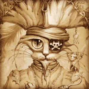 #megandreamtattoo #meganmassacrecontest I'd love to see one of my cat as a pirate, to symbolize all my cats struggle for survive before I adopted them. And an eye patch to symbolize my female cat that doesn't have an eye and all the injuries my cats had before coming do my home. Please, Megan!!