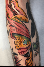 Frog! #tattoodoambassador #tattoo #frog 