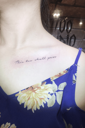 Lettering tattoo