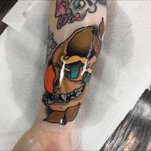Dog skull gap filler done with Balm Tattoo aftercare and Eternal Inks bookings: piotrgietattoo@gmail.com #tattoo #tattooart #tattooartist #tattooartistmagazine #tattoo #london #birmingham #leeds #newcastle #dublin #inked 