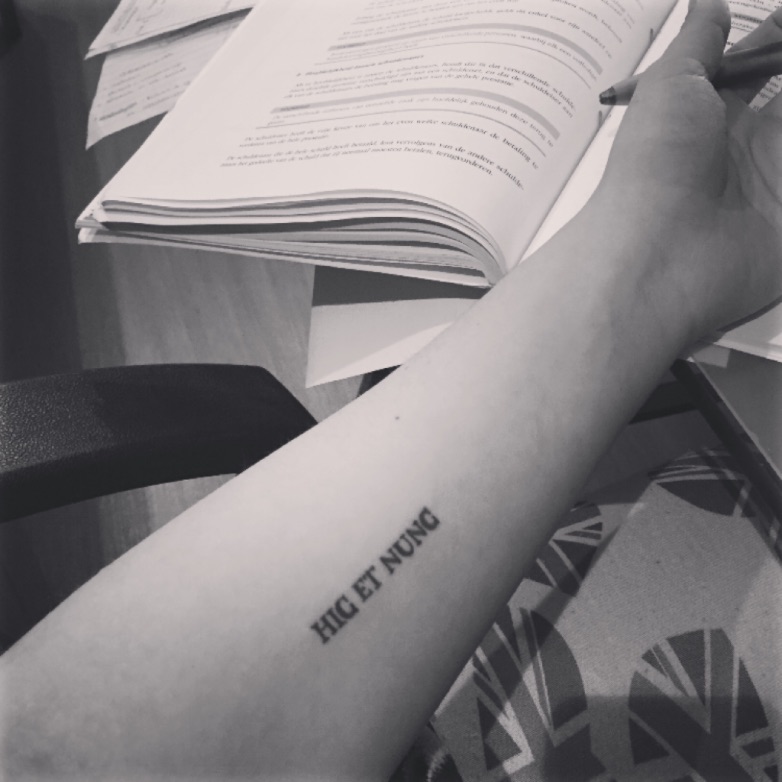 Tattoo uploaded by Axelle_xx • HIC ET NUNC - HERE AND NOW • Tattoodo