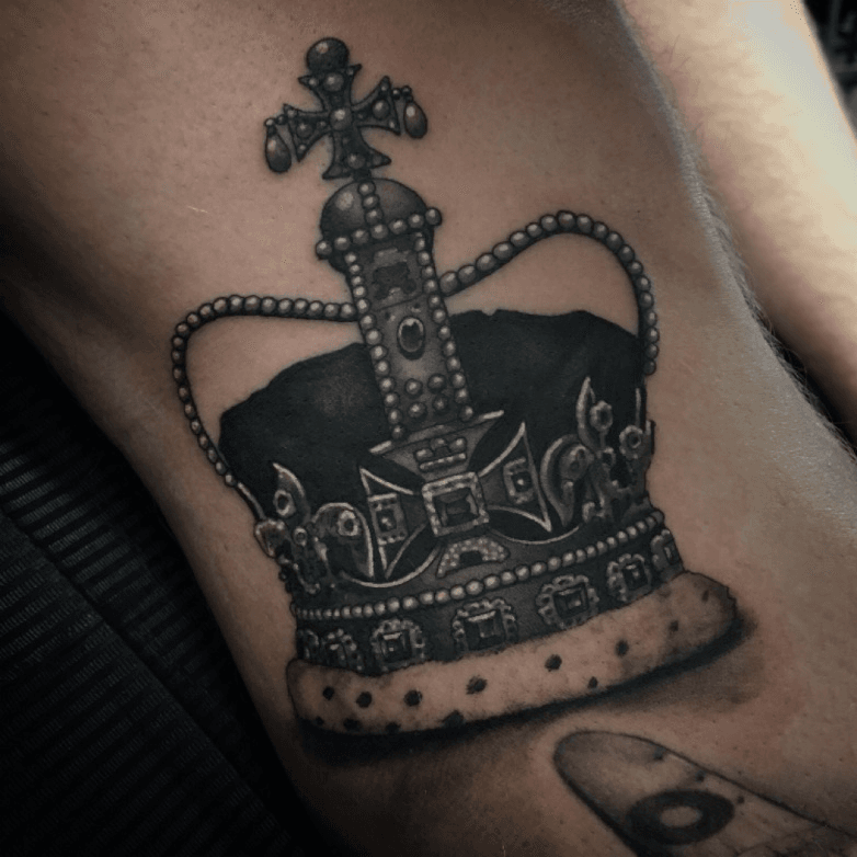 Crown tattoos for him and for her