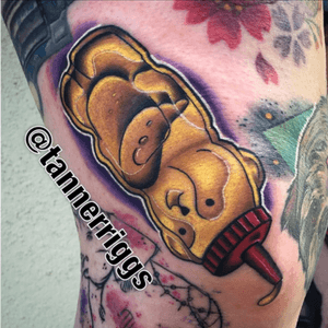 Honey bear by Tanner Riggs @ pigment dermagraphics in austin tx