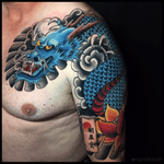 🐉 Covered up an old Pegasus with a dragon! Thanks Todd! (Swipe through to see before) To book in email kbeetattoo@gmail.com #katiebeeart #tattoo #tattoos #ink #inked #yeg #yegtattoo #edmonton #edmontontattoo #ladytattooers #fusion #neotat #stencilstuff #inkess #inkjunkeyz #iloveyourtattoos #inkspiringtattoos #taot #tattedskin #tattooworkers #tattooersubmission #thebesttattooartists #dragon #dragontattoo #coverup #lotustattoo #japanesetattoo #colortattoo #tattoodo