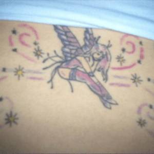 First tat-16yrs. #Mommyandme #fairy #pixiedust #pinksabdpurples