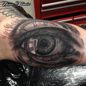 Add a camera shutter in the center of the eye and make my #dreamtattoo come to life!