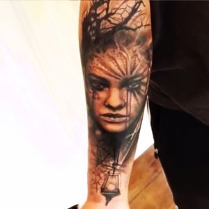 Tattoo uploaded by Tara • #marcwasgerau #portrait #shadows #tree • Tattoodo Tattoo uploaded by Tara • #marcwasgerau #portrait #shadows #tree • Tattoodo