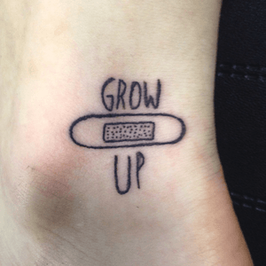 Some of us have to grow up sometimes #tattoo #tattooapprentice #lyon #growup 