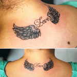 #nicetattoo #simpletattoo #tattoo #tatuaje #tattooed #wings #wingstattoo #necktattoo #blackandwhitetattoo #ink #inked #inktattoo #lovetattoo #amazingtattoos #lovewings #beautifultattoo