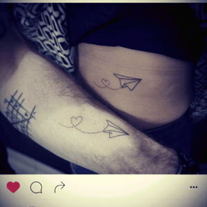 #hisandhers #travel #love #tattoo 