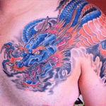 Oriental Dragon freehand #tattoo #dreamtattoo #dragon #freehand 