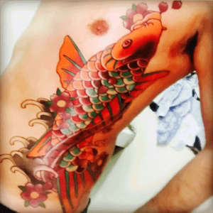 Koy Japanese style tattoo 