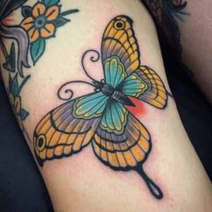 #patrickhaney #pathaney #philly #philadelphia #butterfly #traditional #traditionaltattoo 