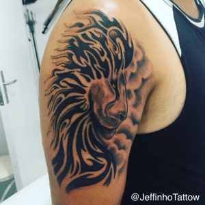 Tatuagem Leão #lion #leão 