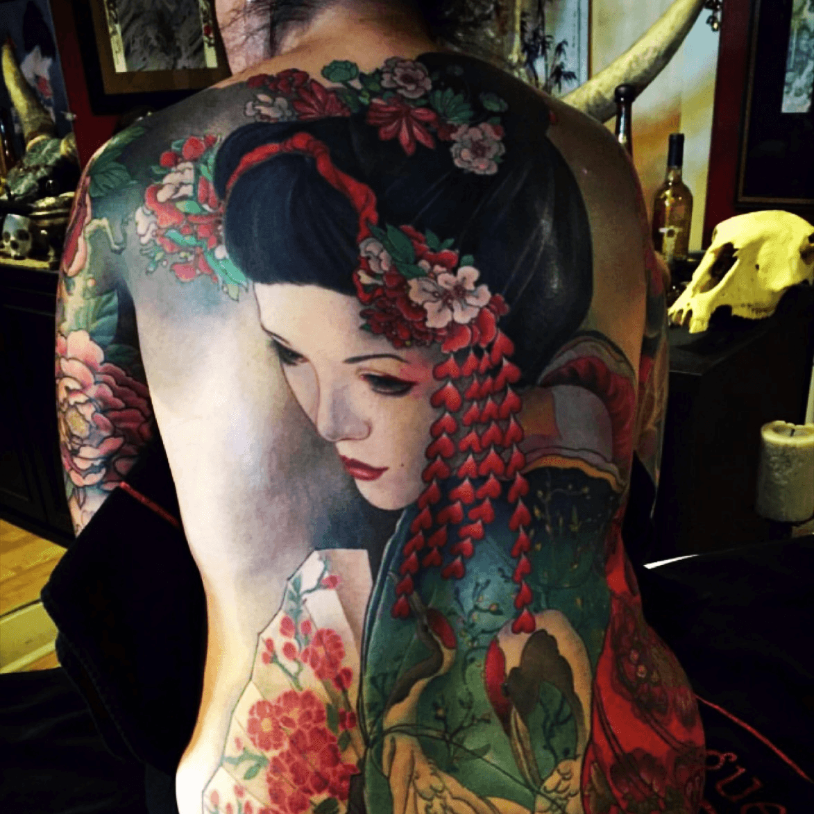 50 Beautiful Geisha Tattoos You will Love  Art and Design