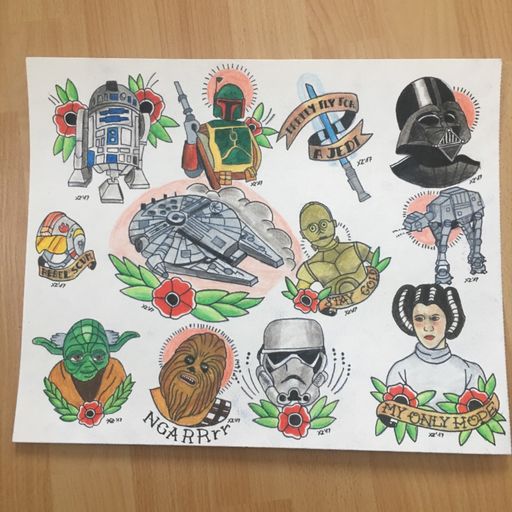 Flash tattoo