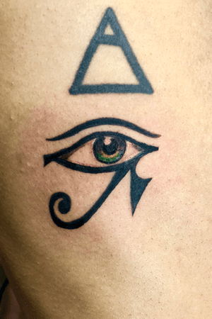 Little eye of horris tattoo. Roughly  2.5 inches long.