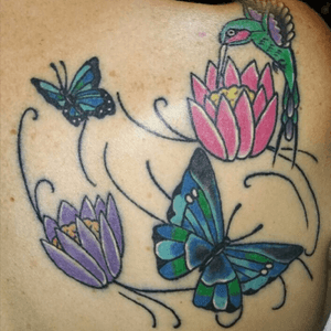 Butterflies by Seth Whitehead@Cruel Addiction Tattoo