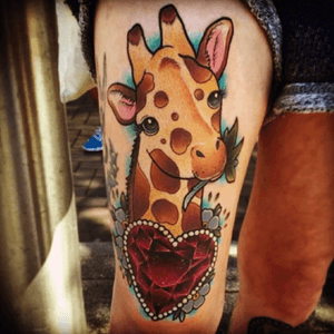 #tattoodobabe Giraf