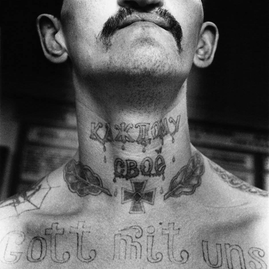Aaron Hernandez neck tattoo prison  Chicago SunTimes