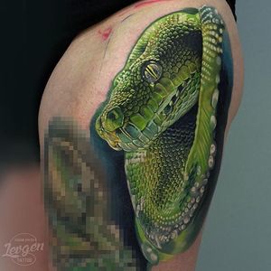 #realistic #hyperrealism #fullcolor #snake #EugeneKnysh